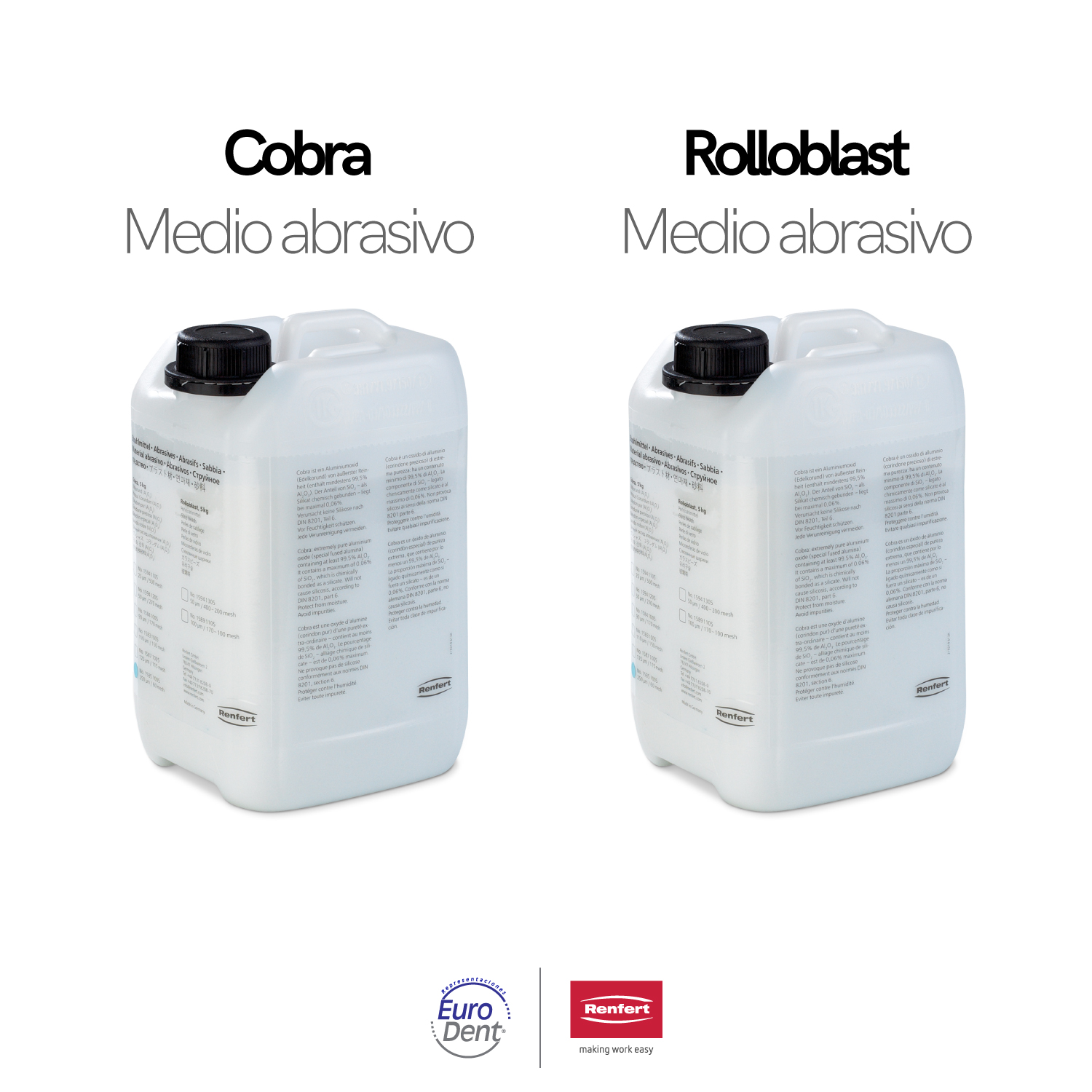 Kit abrasivos Renfert